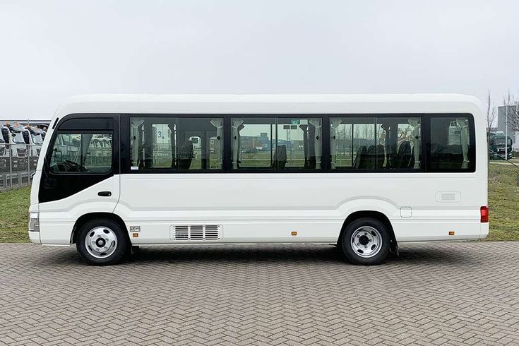 Toyota Coaster bus for group transport