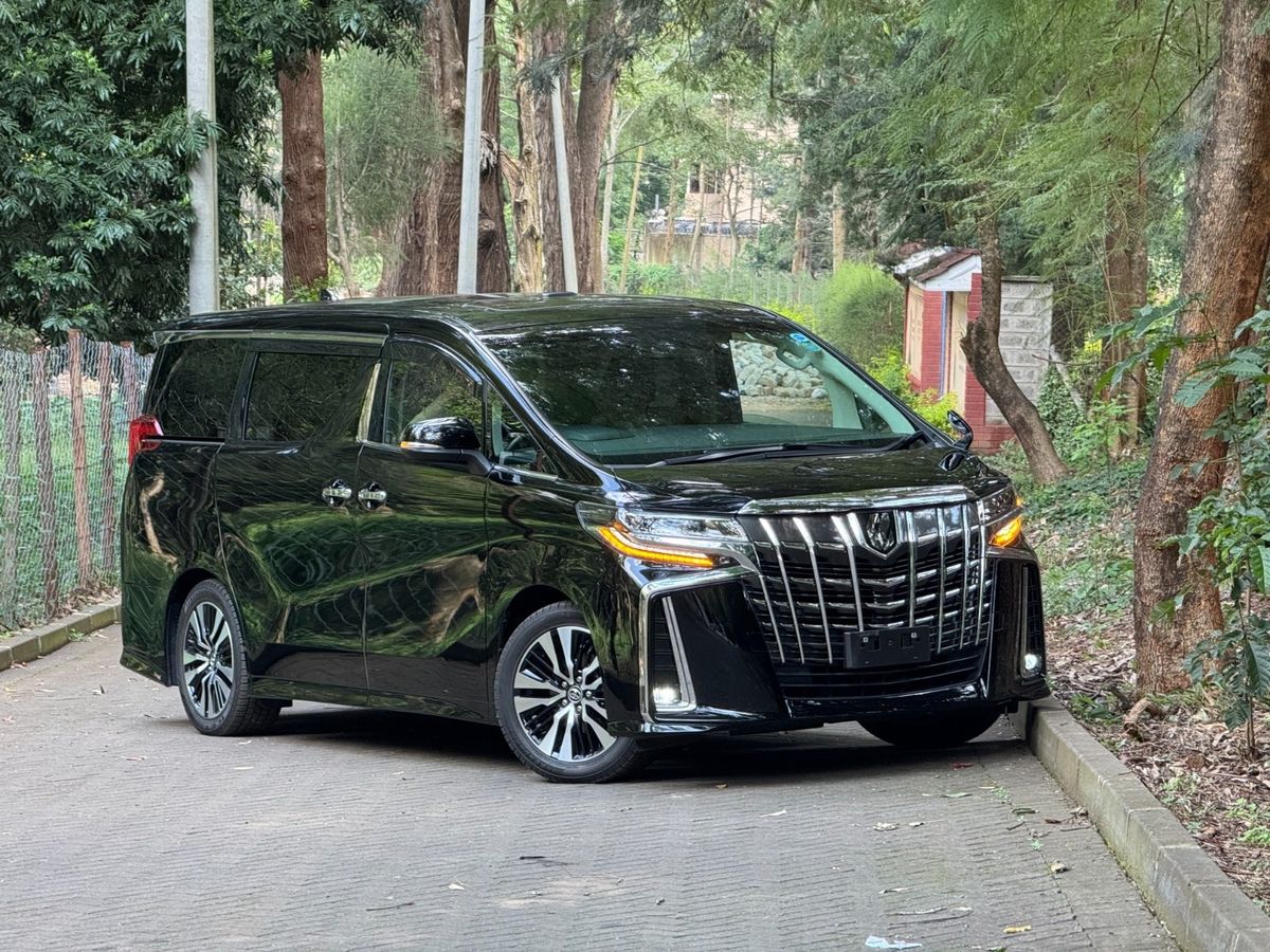 Toyota Alphard spacious 8-seater van